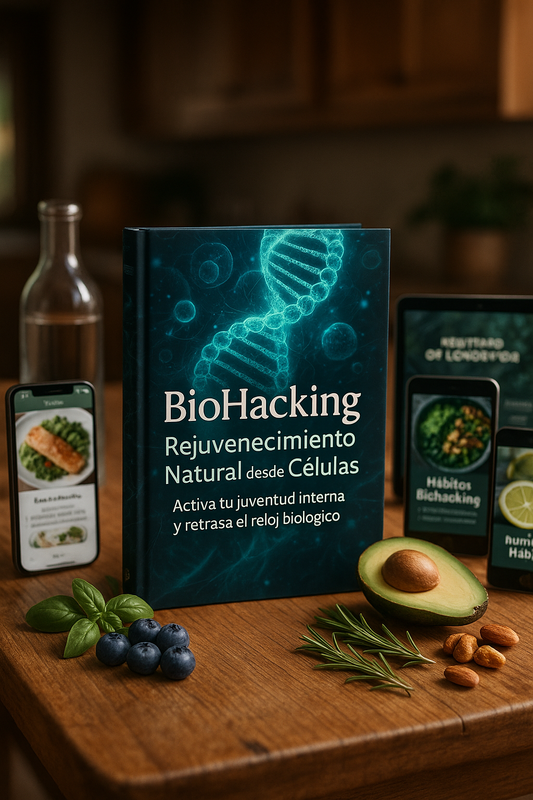 BioHacking: Rejuvenecimiento Natural desde las células